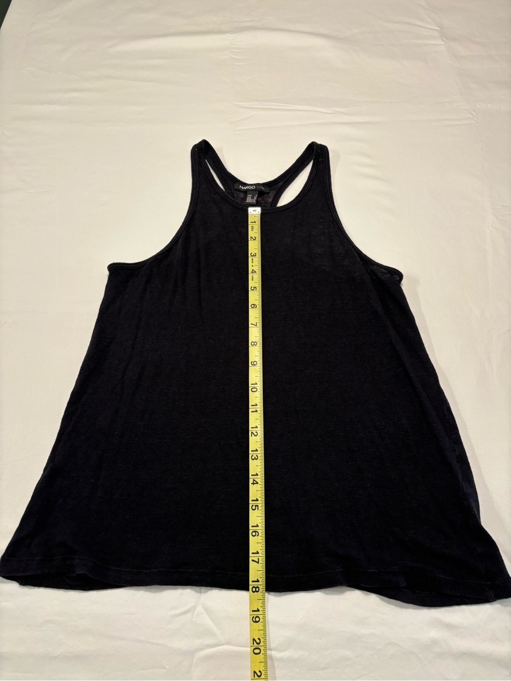Mango Black Racerback Tank Top - Picture 4 of 5